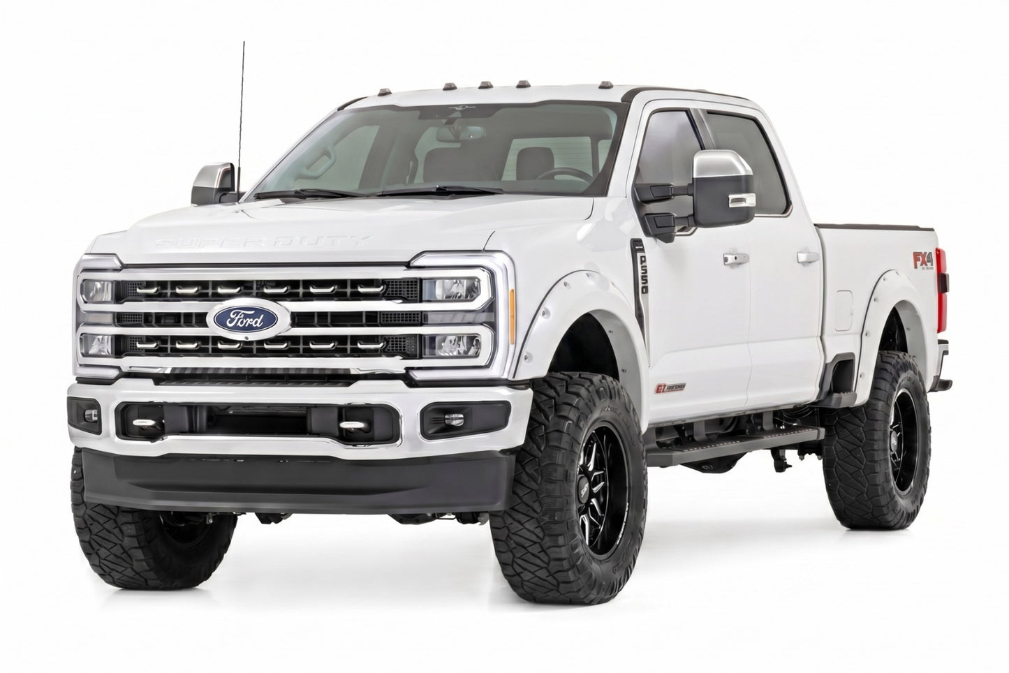 Pocket Fender Flares | Z1 Oxford White | Ford F-250/F-350 Super Duty (23-26)