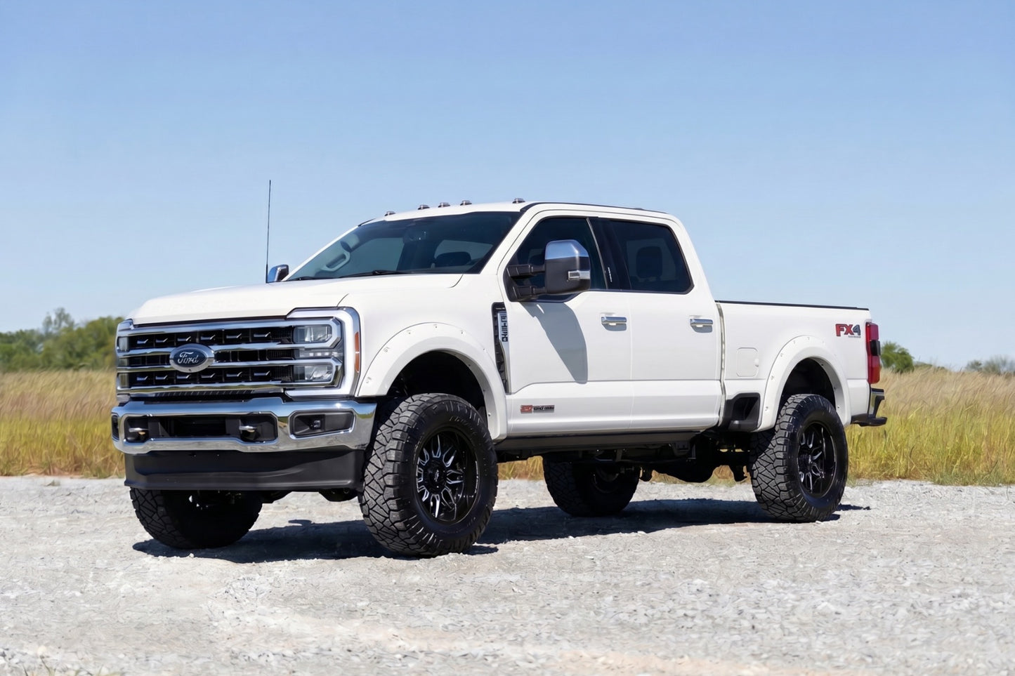 Pocket Fender Flares | Z1 Oxford White | Ford F-250/F-350 Super Duty (23-26)