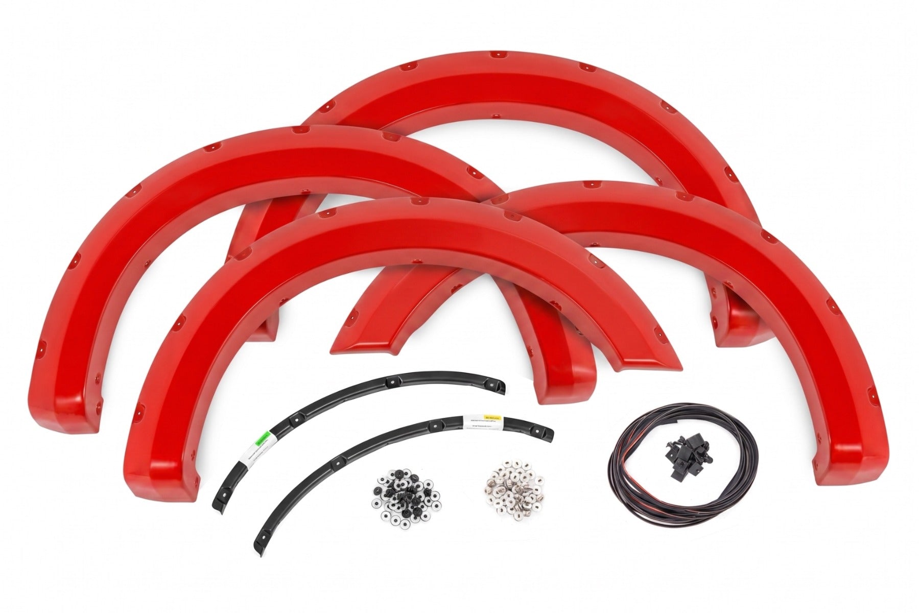 Pocket Fender Flares | PQ Race Red | Ford F-250/F-350 Super Duty (23-26)