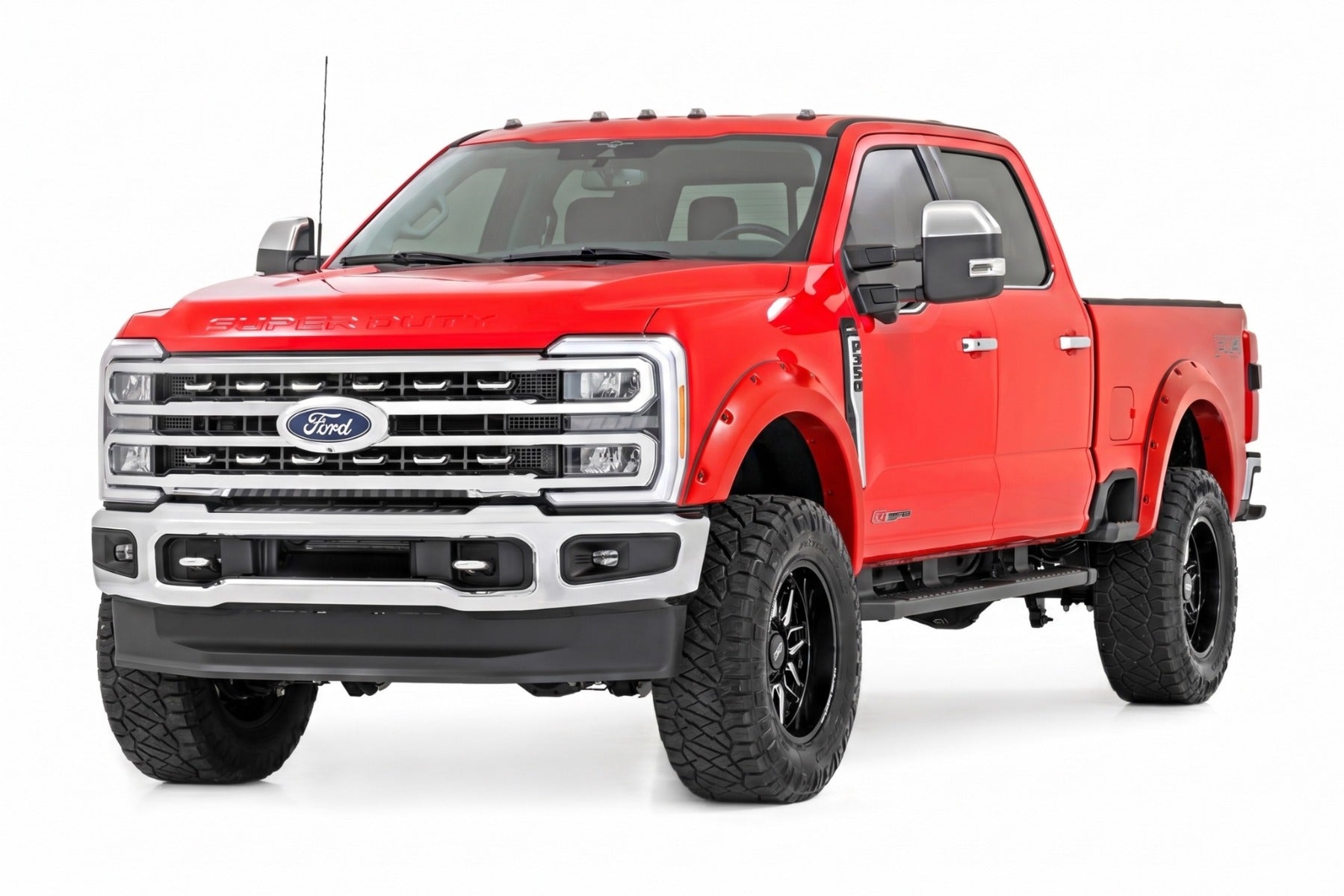 Pocket Fender Flares | PQ Race Red | Ford F-250/F-350 Super Duty (23-26)