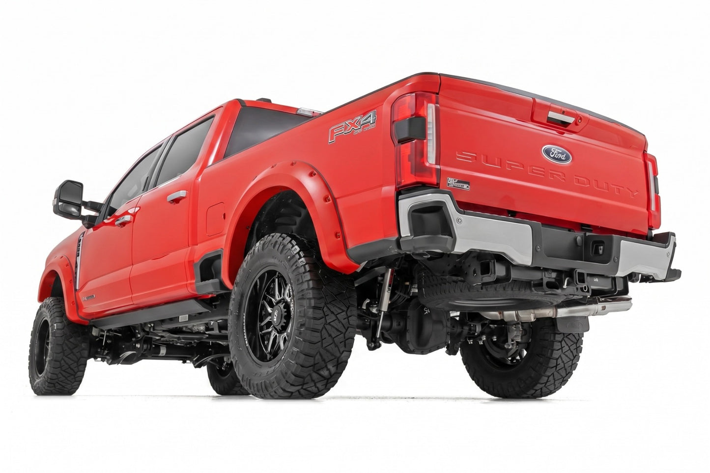 Pocket Fender Flares | PQ Race Red | Ford F-250/F-350 Super Duty (23-26)