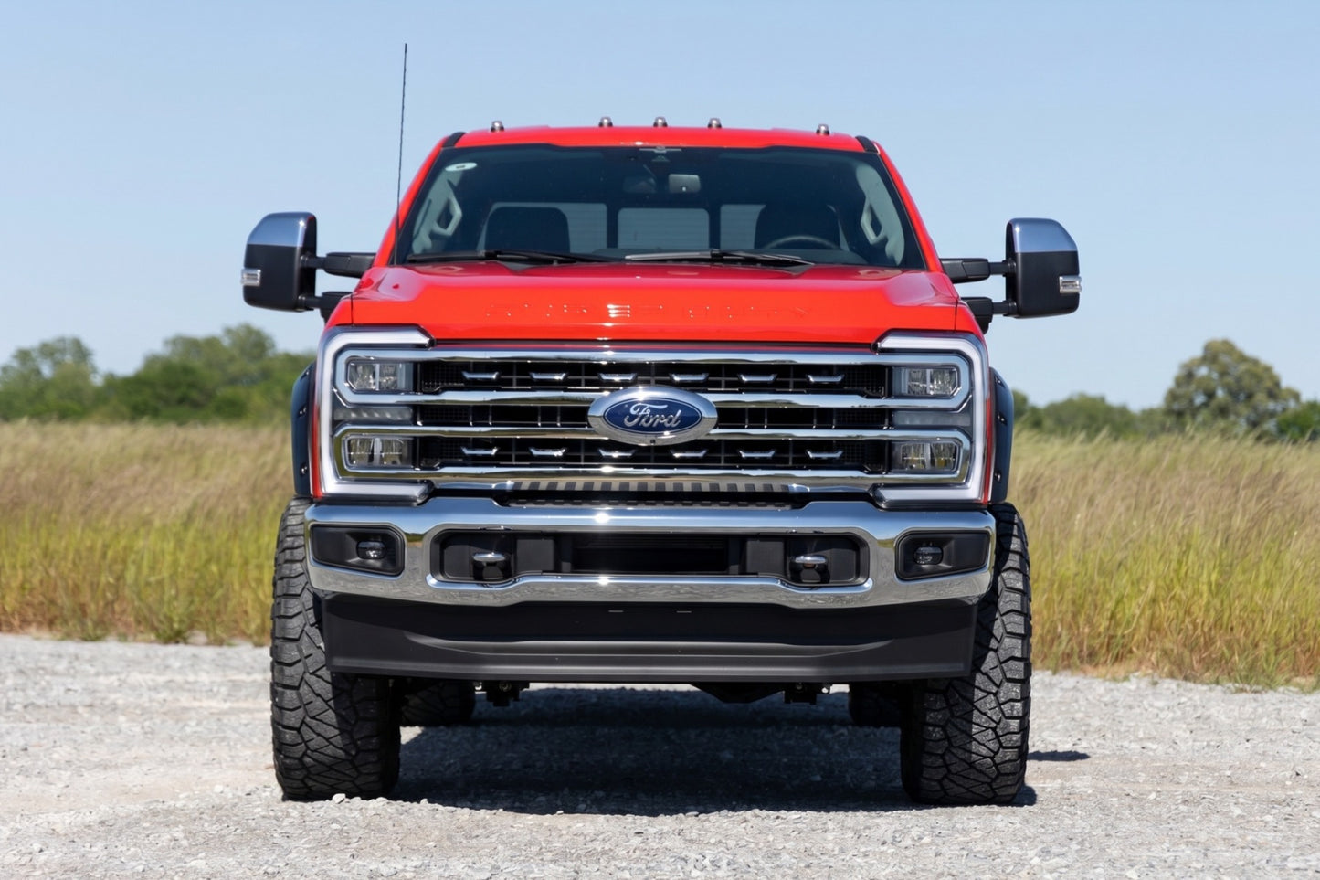 Pocket Fender Flares | PQ Race Red | Ford F-250/F-350 Super Duty (23-26)