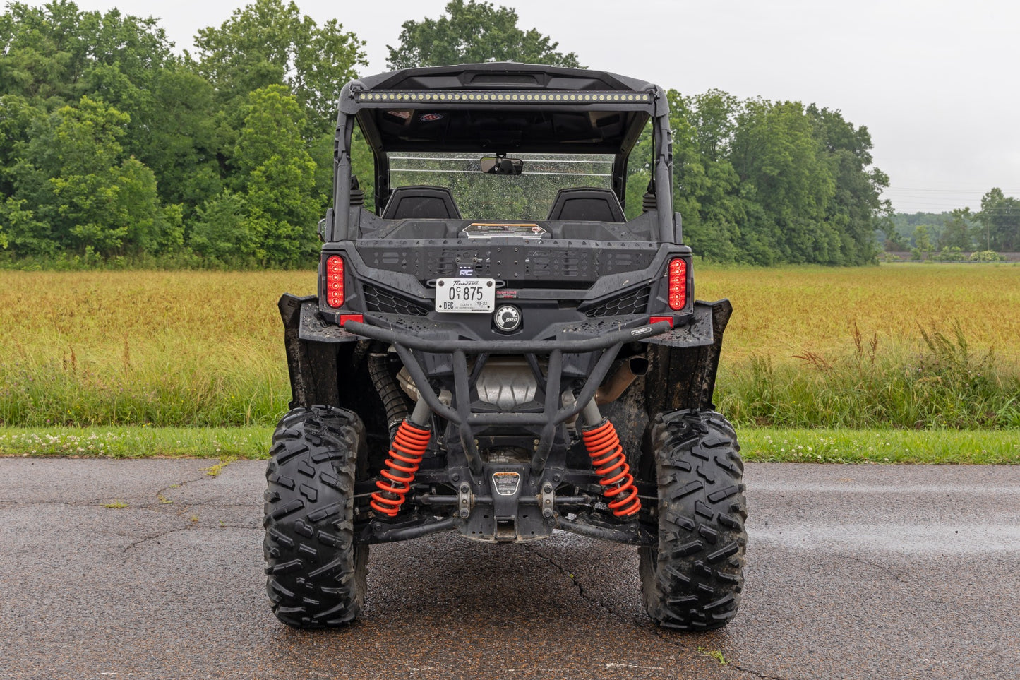 LED Light Kit | Rear Mount | 40" Black Single Row | Can-Am Maverick Sport 1000R