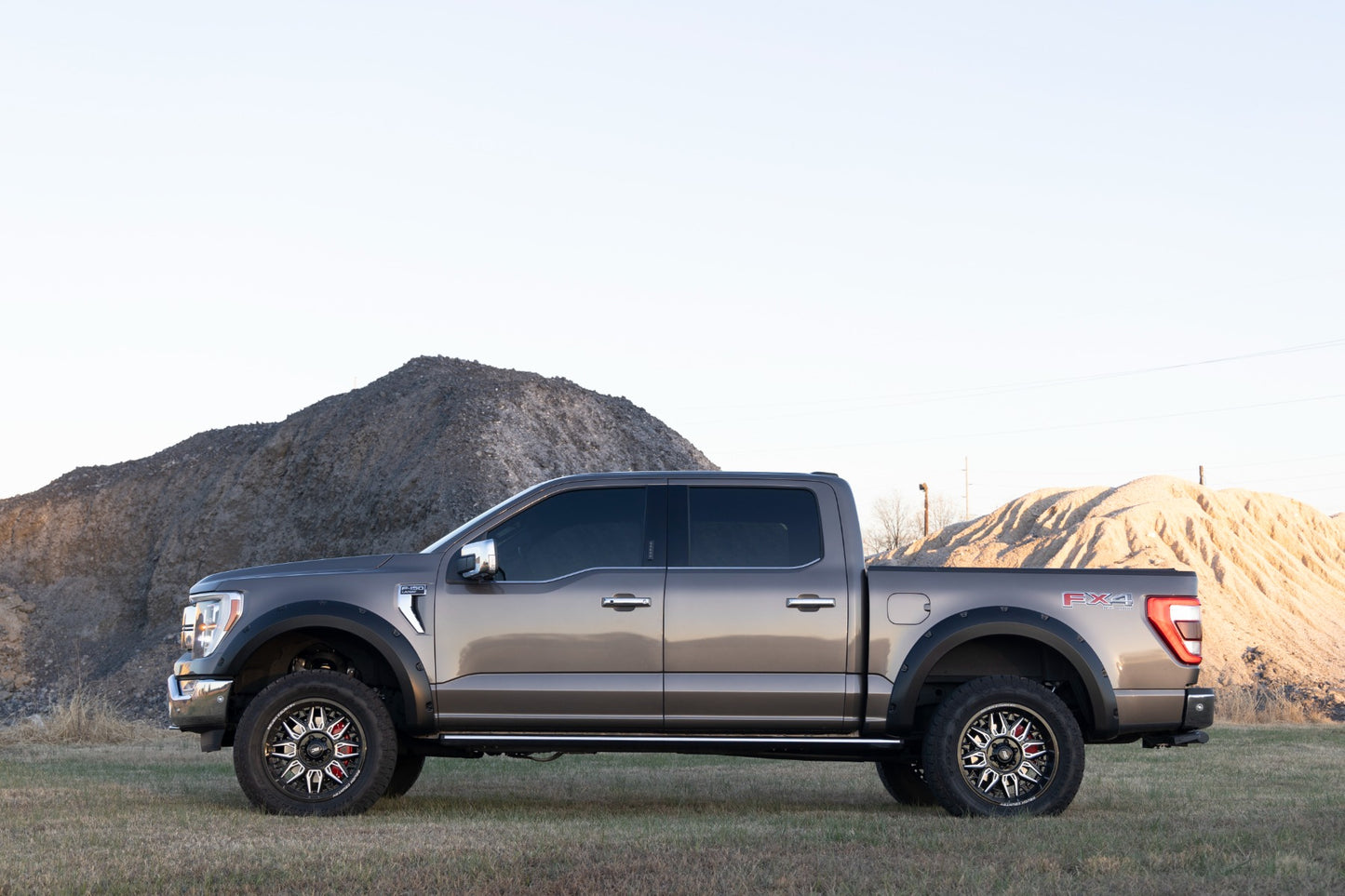 Pocket Fender Flares | E7 Velocity Blue | Ford F-150 2WD/4WD (2021-2025)