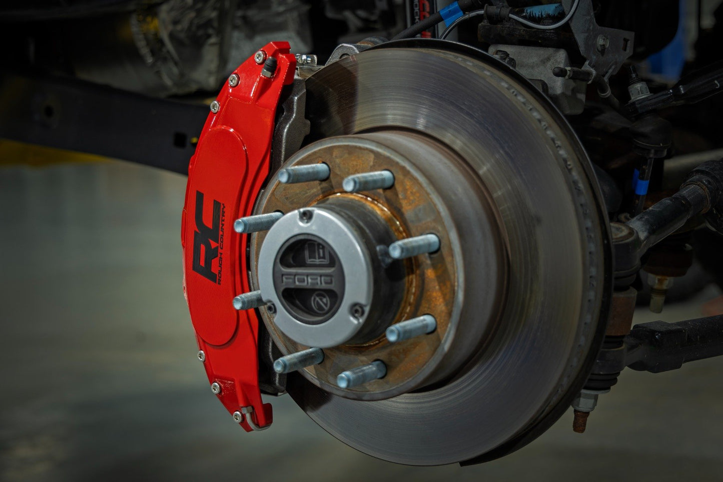 Caliper Covers | Front and Rear | Red | Ford F-250/F-350 Super Duty (23-24)