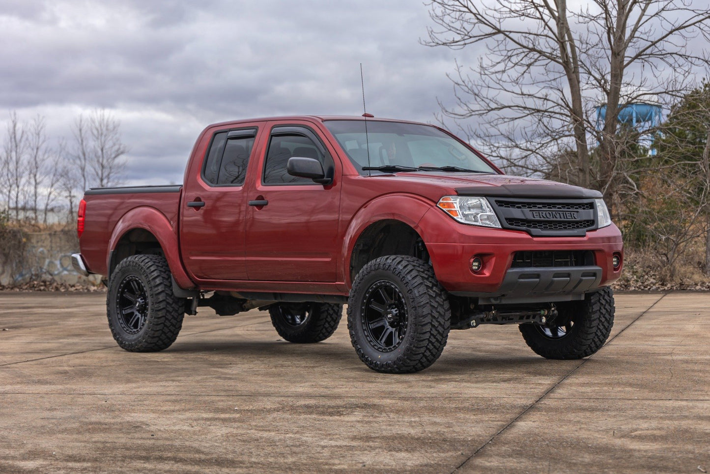 2.5 Inch Leveling Kit | Red Spacers | Nissan Frontier (05-24)/Xterra (05-15)