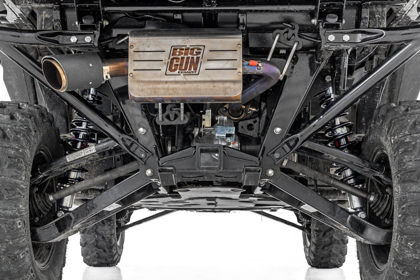 M1 Rear Coil Over Shocks | Ride Height Adjust | Honda Pioneer 1000-5