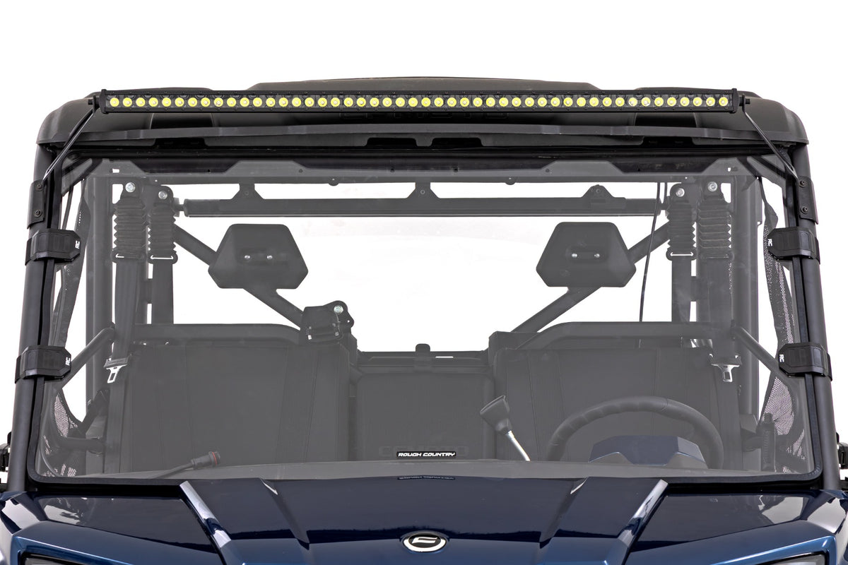 LED Light Kit | Front Mount | 50" Black Single Row | CFMOTO UFORCE 1000