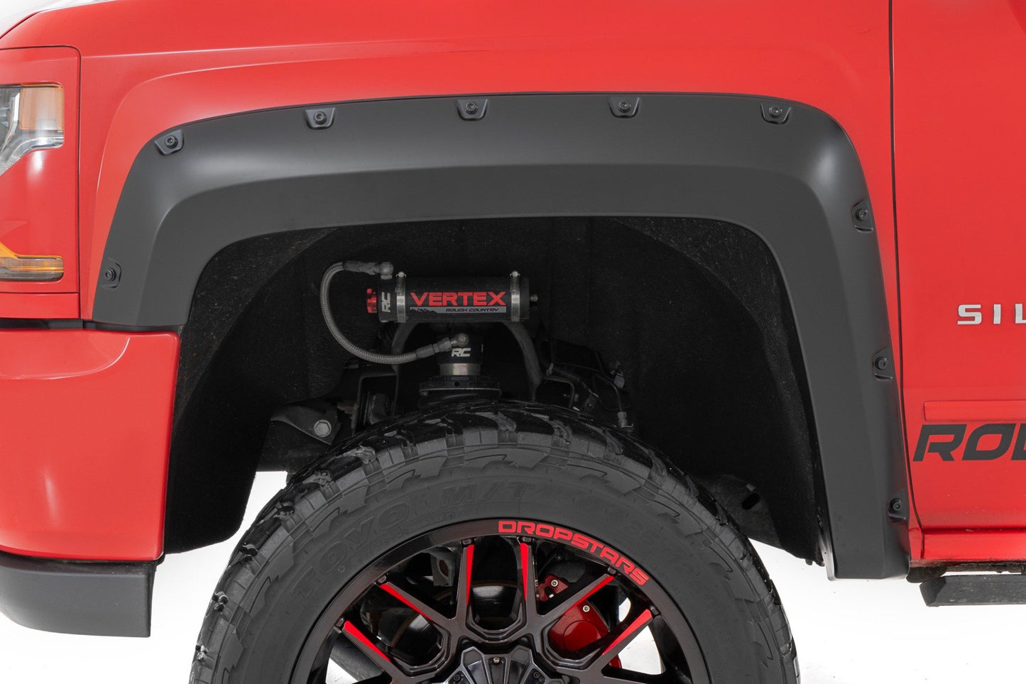 Pocket Fender Flares | 5'9" Bed | GA0 North-Sky Blue | Chevy Silverado 1500 (14-18 & Classic)