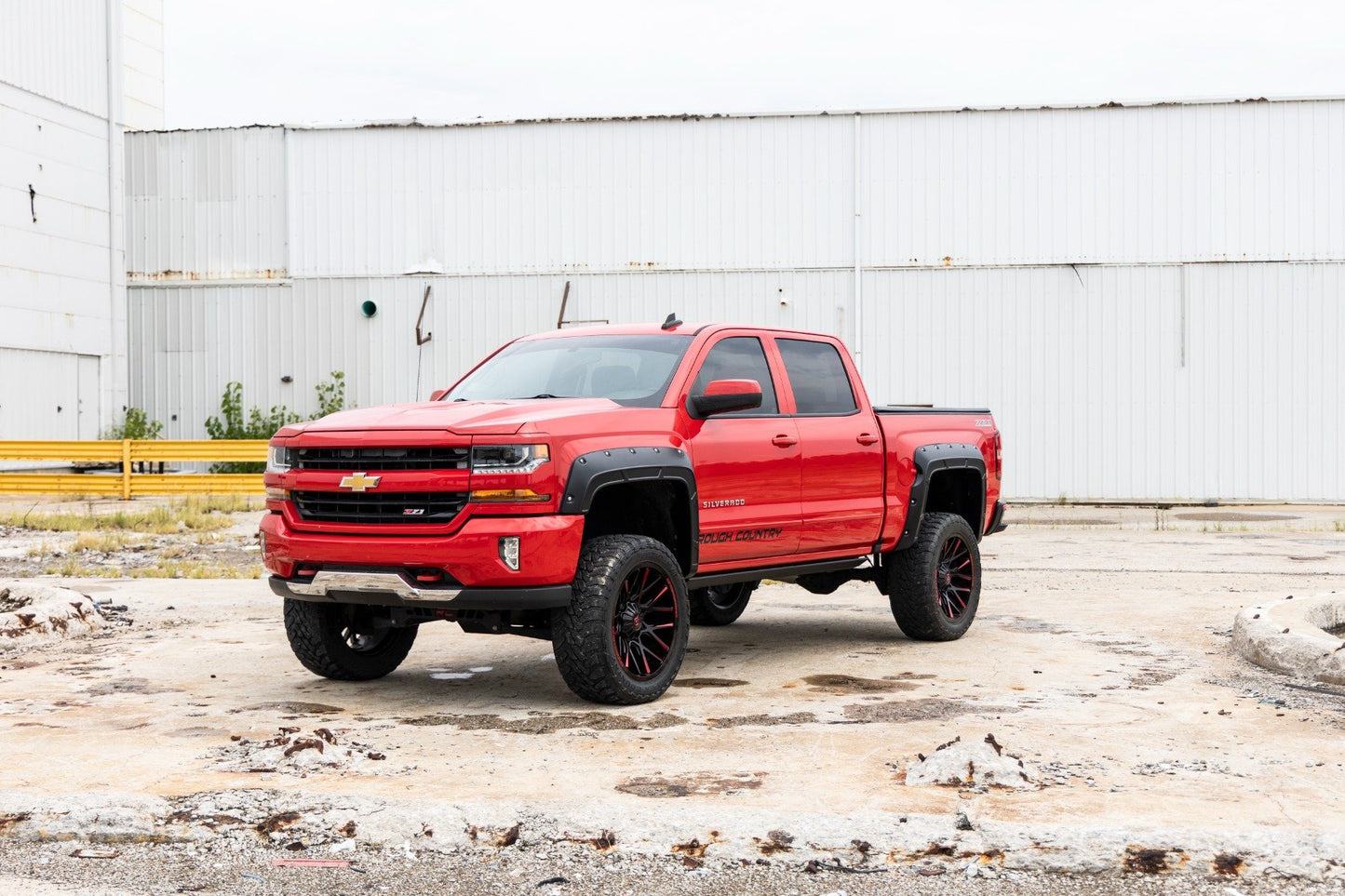 Fender Flares | Defender | 6'7" & 8' Bed | G7J Rainforest Green | Chevy Silverado 1500 (14-18)