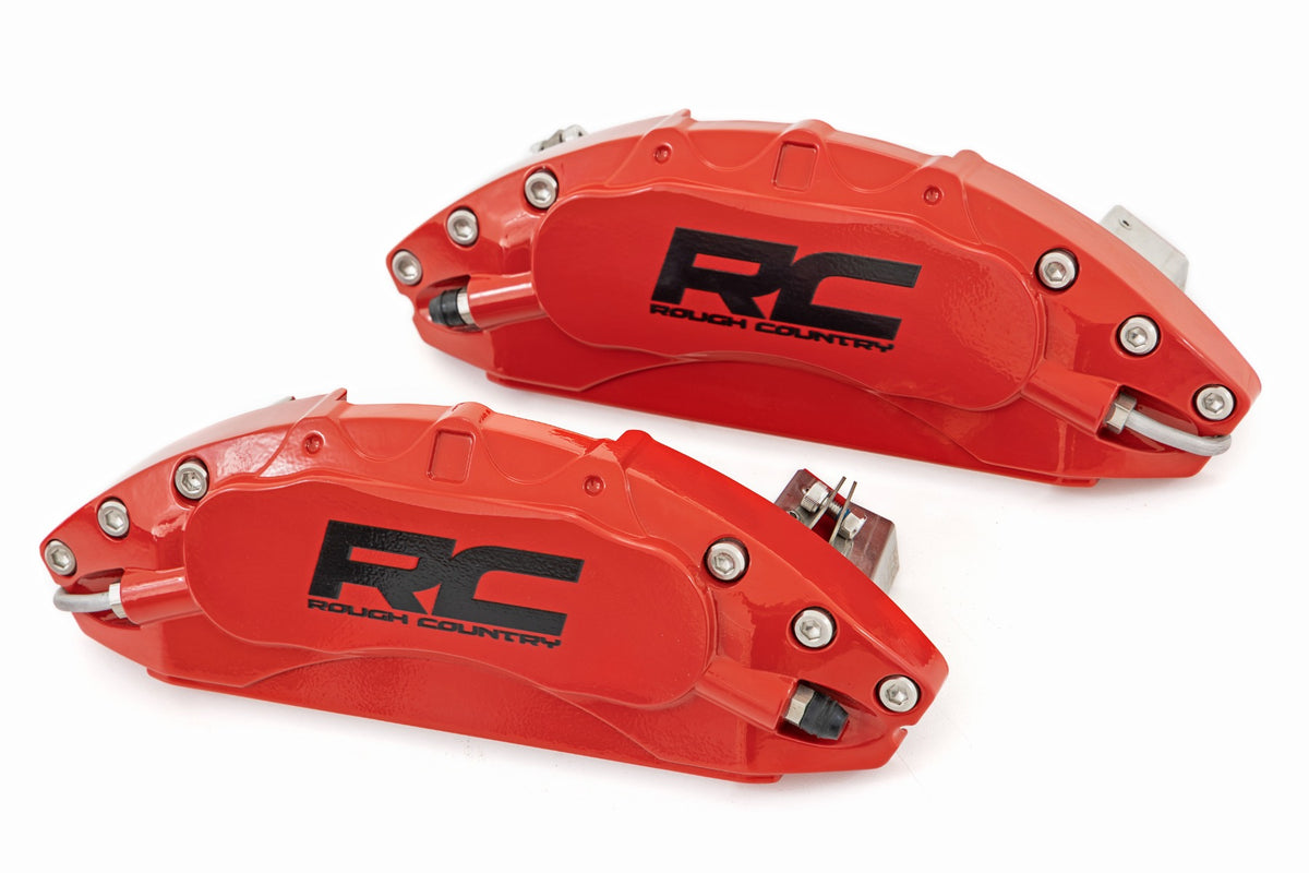 Caliper Covers | Rear | Red | Ford F-150 2WD/4WD (2021-2026)