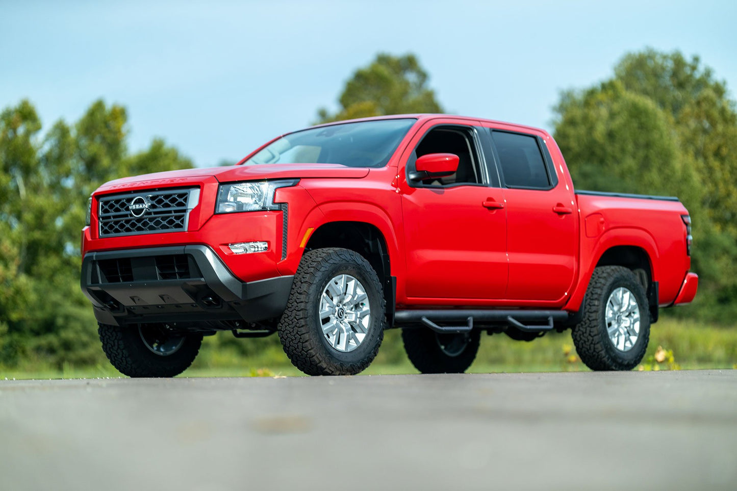 2.5 Inch Leveling Kit | Red Spacers | Nissan Frontier (05-24)/Xterra (05-15)