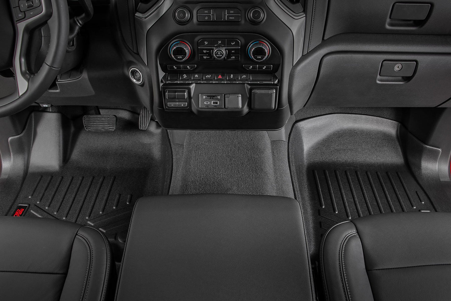 Floor Mats | FR & RR | OV Hump | Crew | wo/underseat storage | Chevy/GMC 1500/2500HD/3500HD (19-25)