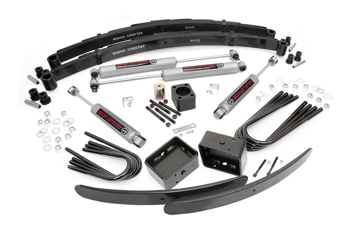 6 Inch Lift Kit | Rear Blocks | Chevy C30/K30 Truck 4WD (1977-1987)