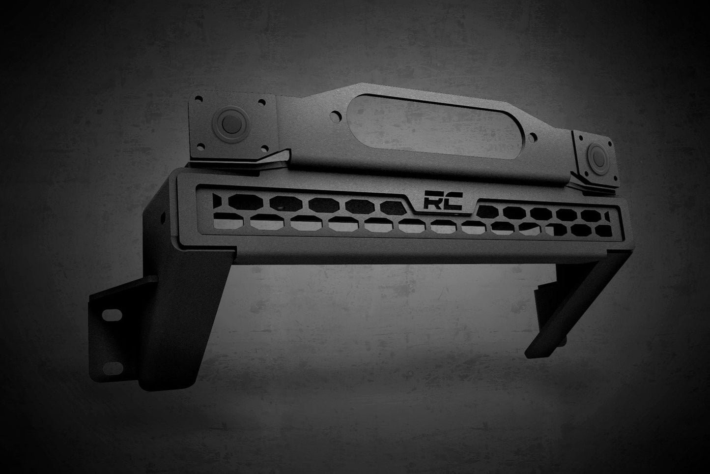 High Winch Mount | All Models | 9500S | 20 Inch Black Single Row LED | Ford Bronco (21-25)