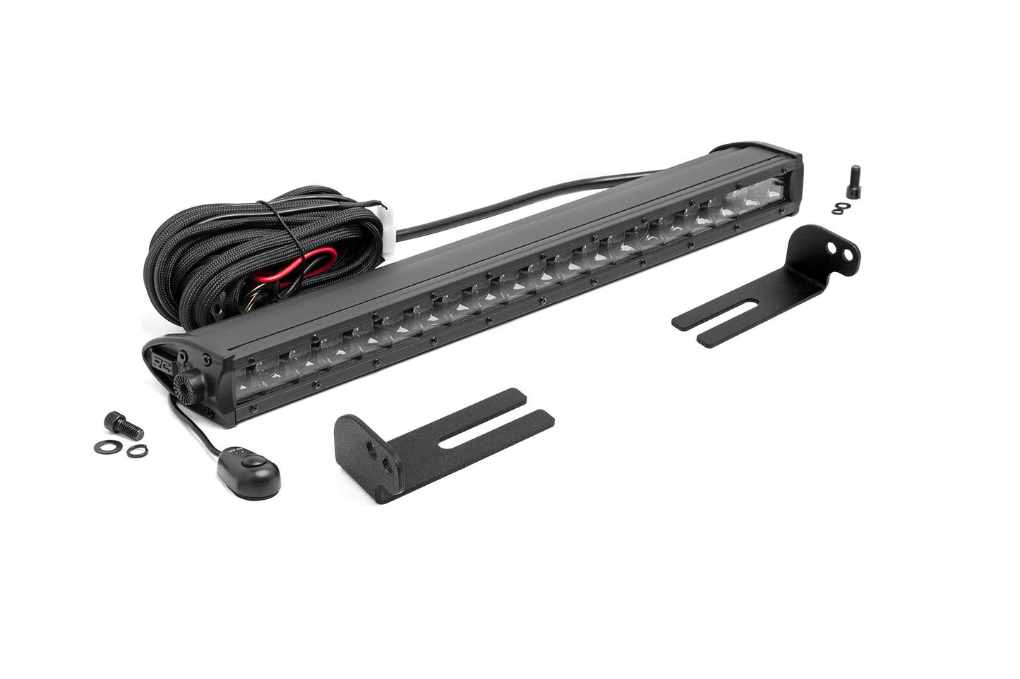 LED Light Kit | Under Bed Mount | 20" Black Single Row | Honda Pioneer 1000