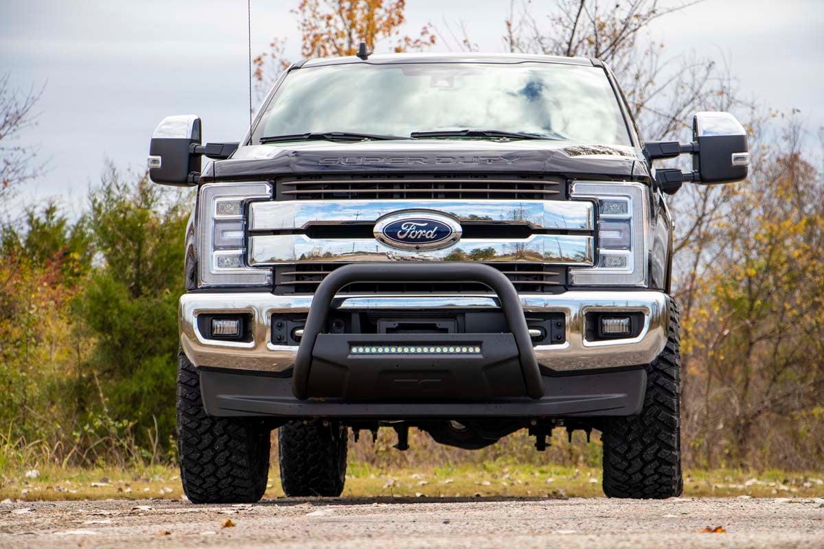 Black LED Bull Bar | Ford F-250 Super Duty 2WD/4WD (2017-2022)