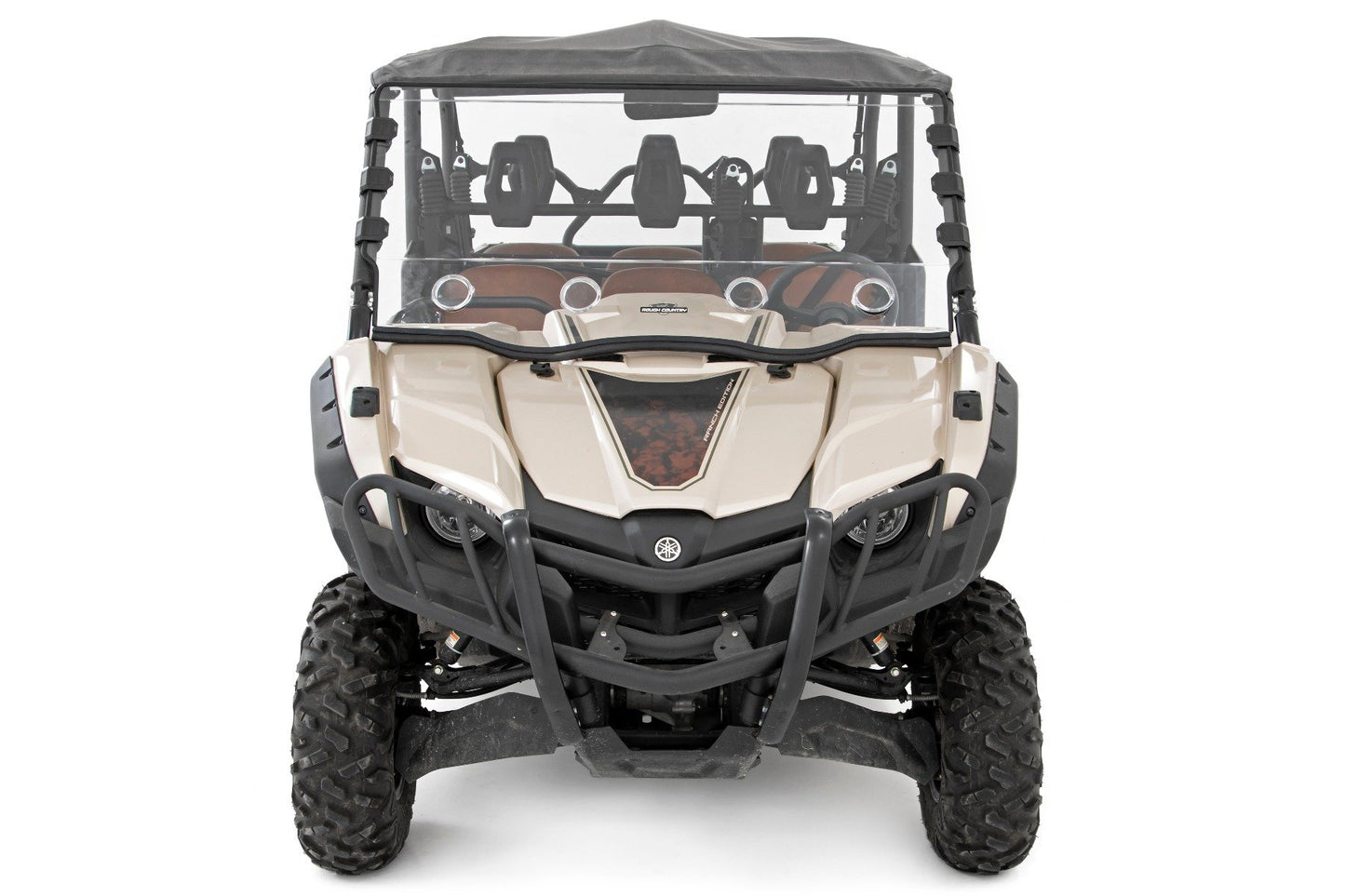 Vented Full Windshield | Scratch Resistant | Yamaha Viking 700