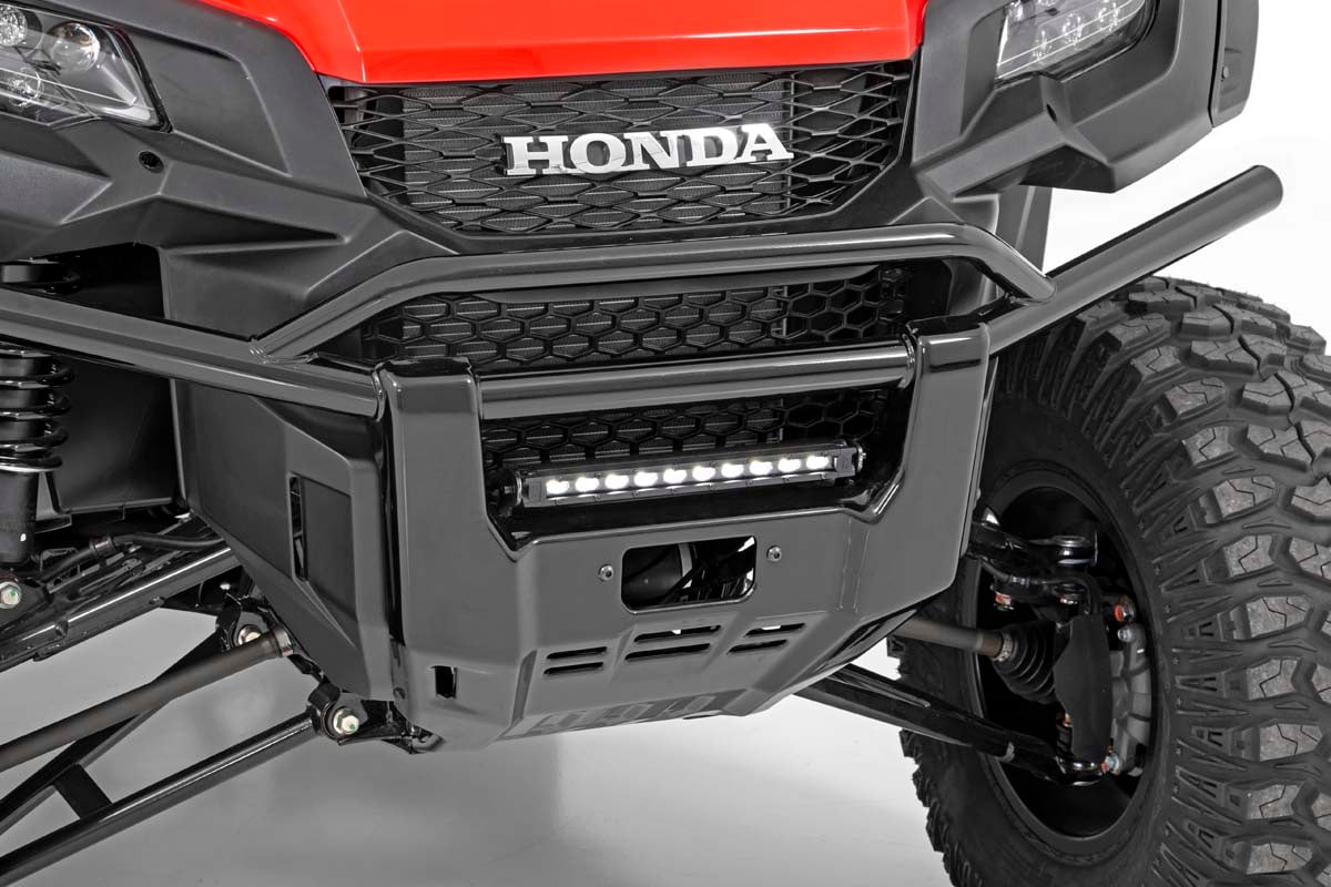 LED Light Kit | Bumper Mount | 10" Black Slimline | Honda Pioneer 1000-5
