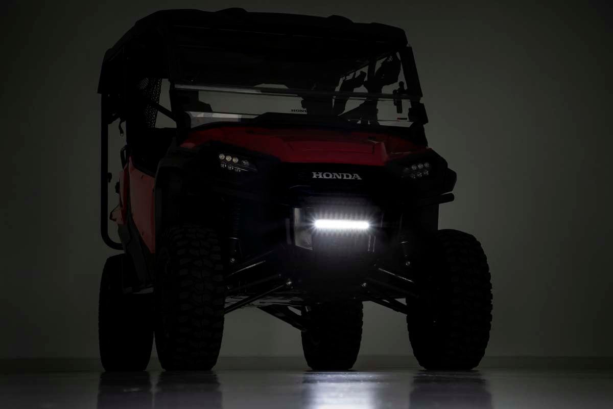 LED Light Kit | Bumper Mount | 10" Black Slimline | Honda Pioneer 1000-5