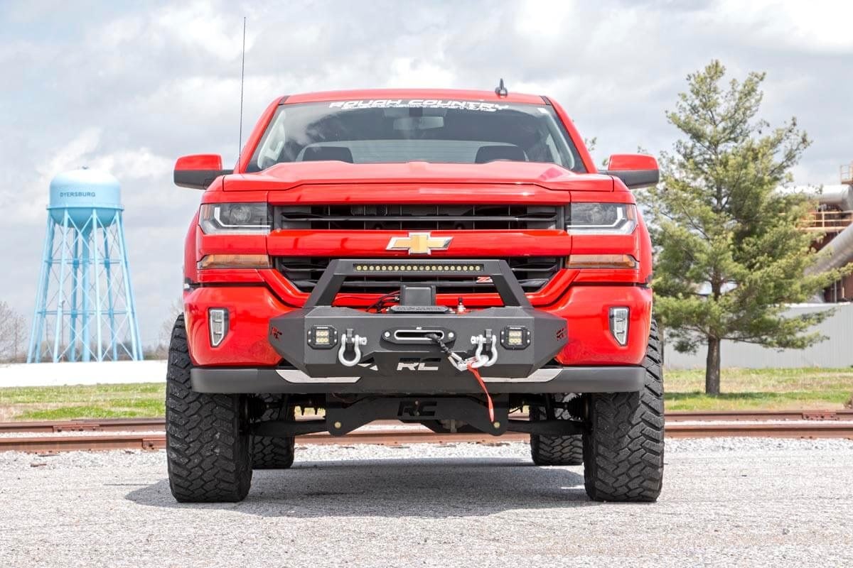 EXO Winch Mount Kit | Chevy Silverado 1500 2WD/4WD (2007-2018 & Classic)