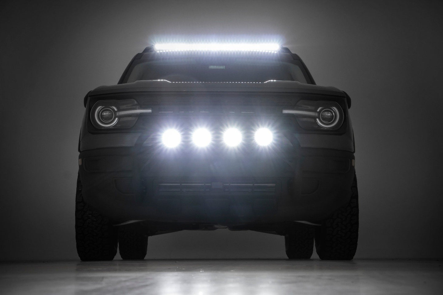 Nudge Bar | 20 Inch Black Single Row LED | Ford Bronco Sport 4WD (2021-2025)