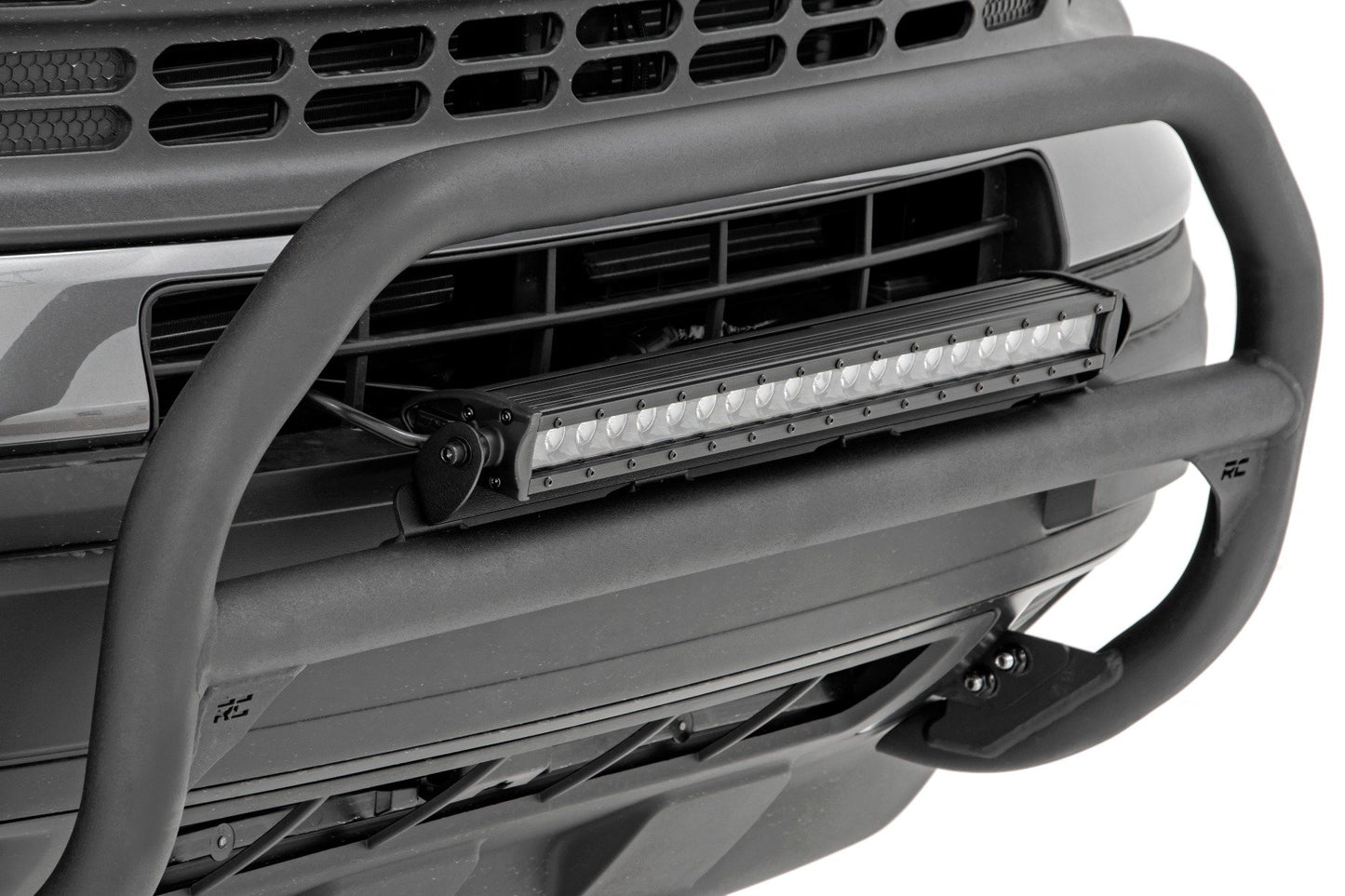 Nudge Bar | 20 Inch Chrome Single Row LED | Ford Bronco Sport 4WD (2021-2025)