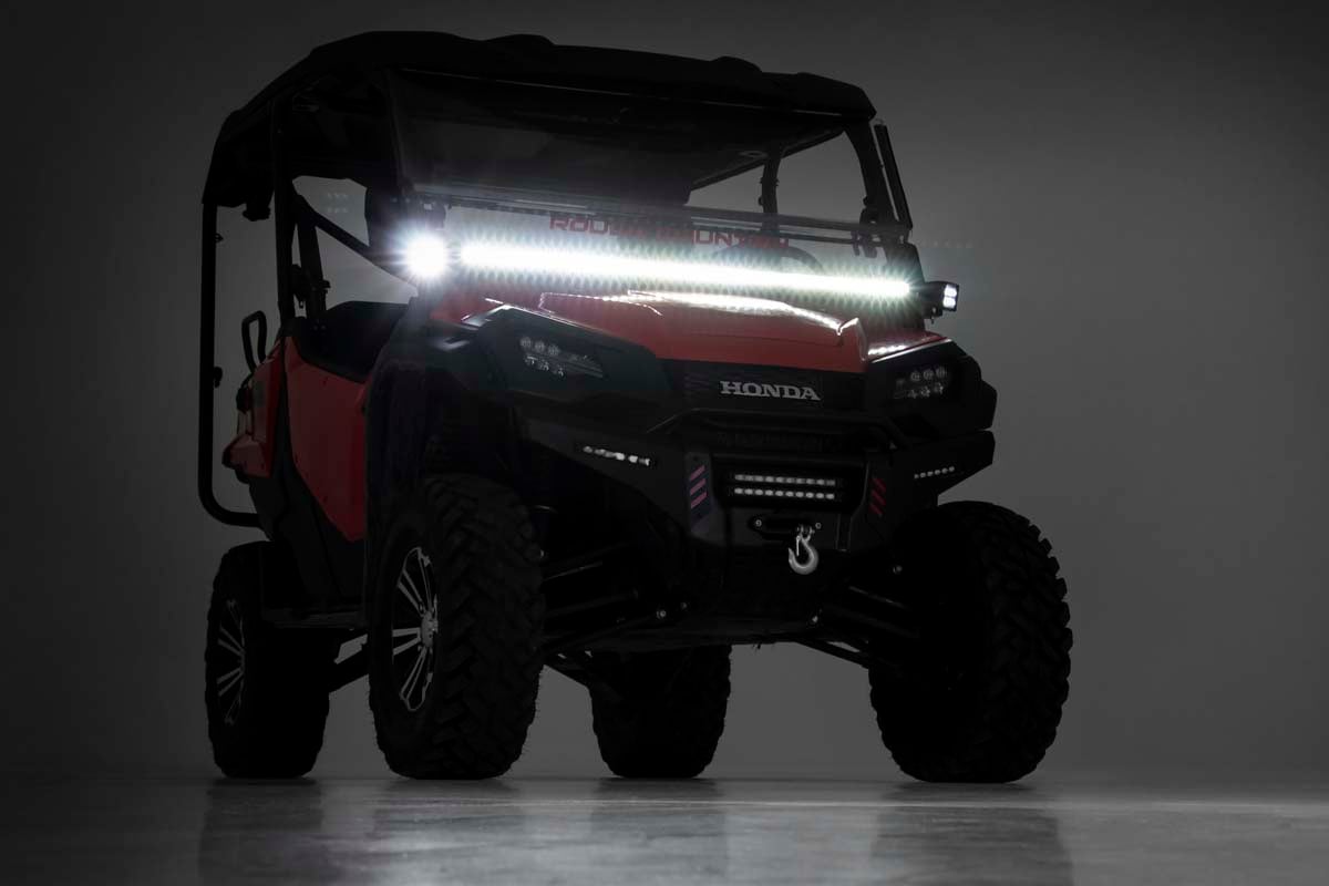 LED Light Kit | Cage Mount | 50" Black Single Row | Honda Pioneer 1000-5