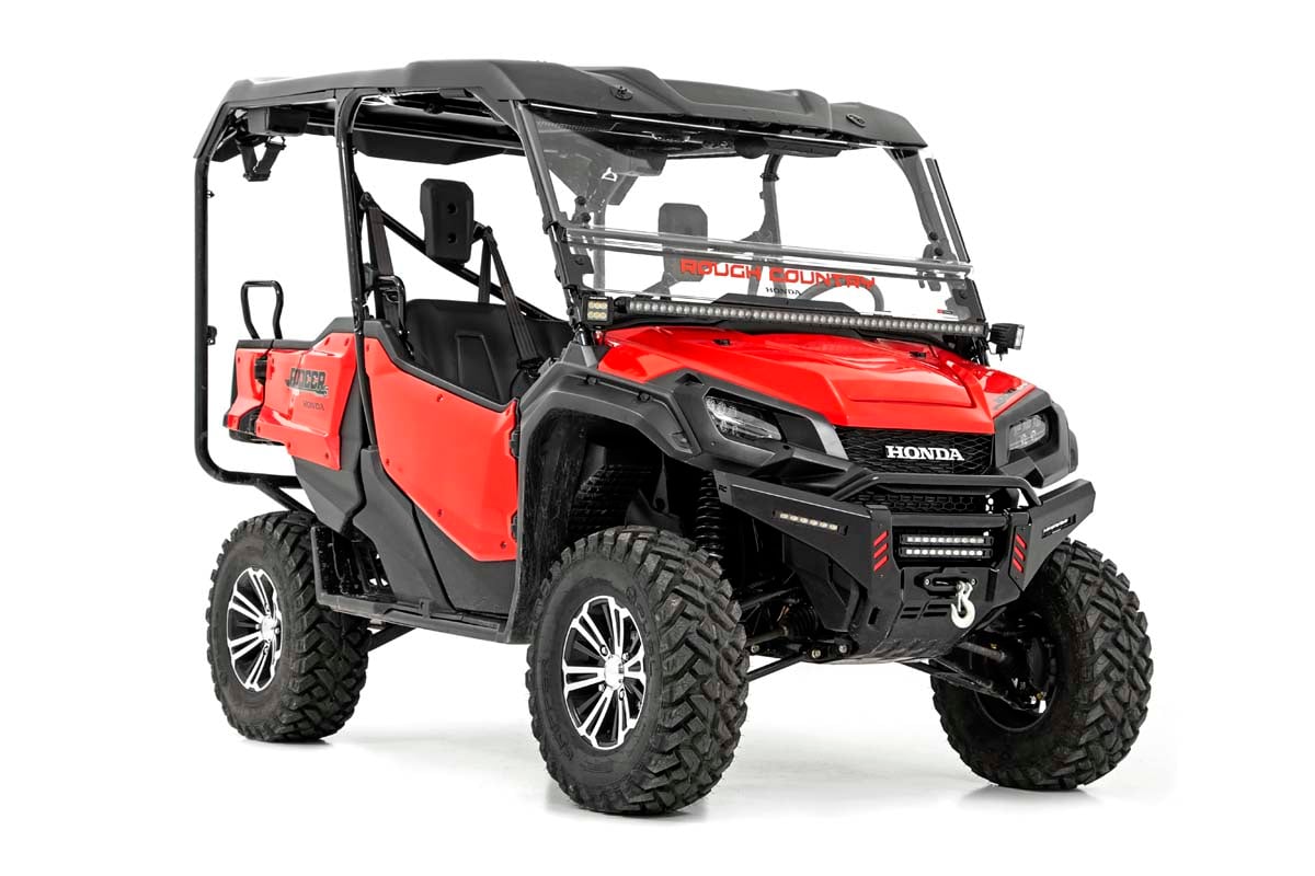 LED Light Kit | Cage Mount | 2" Chrome Pair | Wide Angle | Honda Pioneer 1000-5