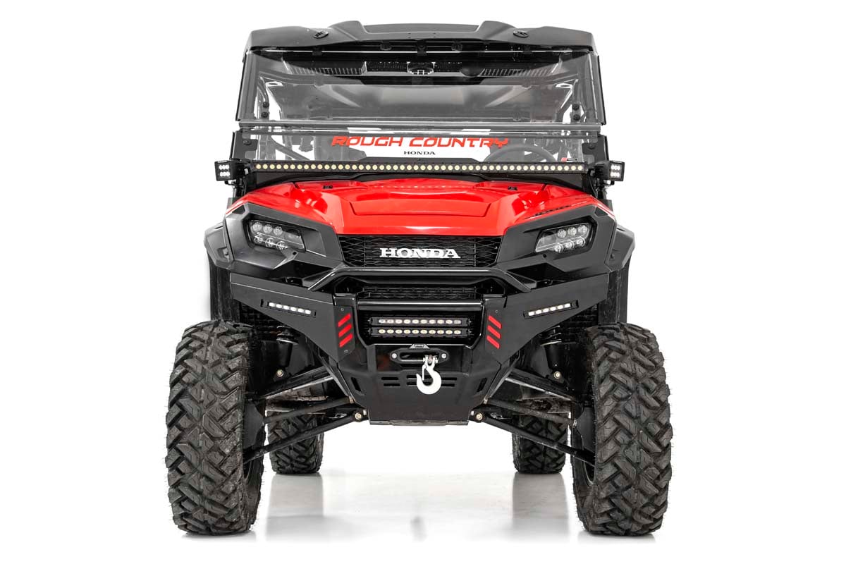 LED Light Kit | Cage Mount | 2" Chrome Pair | Wide Angle | Honda Pioneer 1000-5