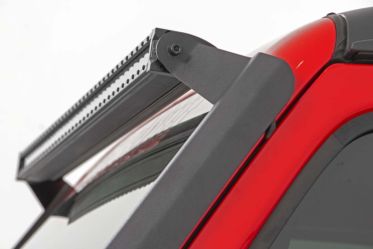 LED Light Kit | Windshield | 50" Spectrum Dual Row | Jeep Gladiator JT/Wrangler JL (18-25)