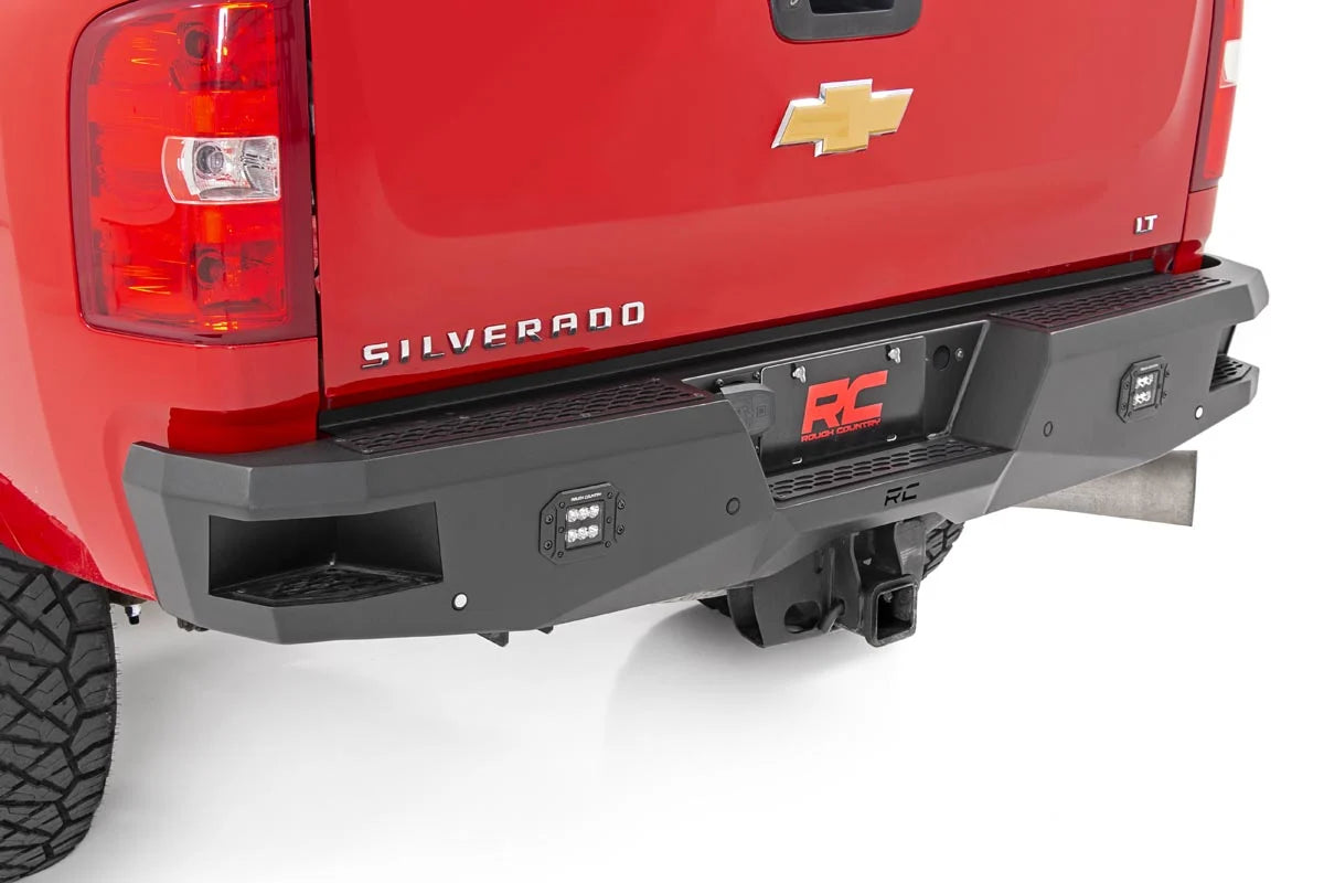 Rear Bumper With LED Lights for 11-19 Silverado HD/Sierra HD