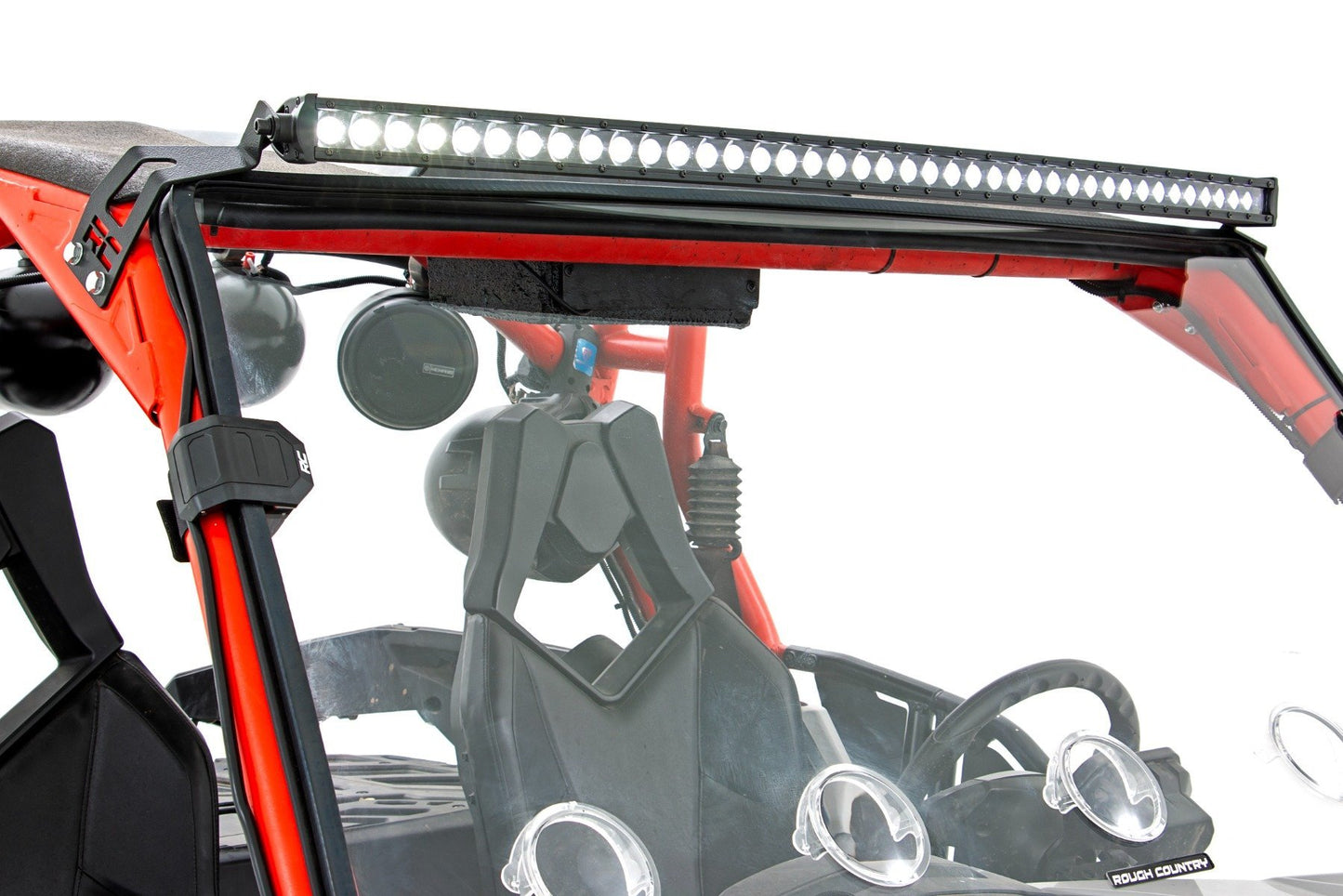 40 Inch Black Series LED Light Bar | Curved | Single Row