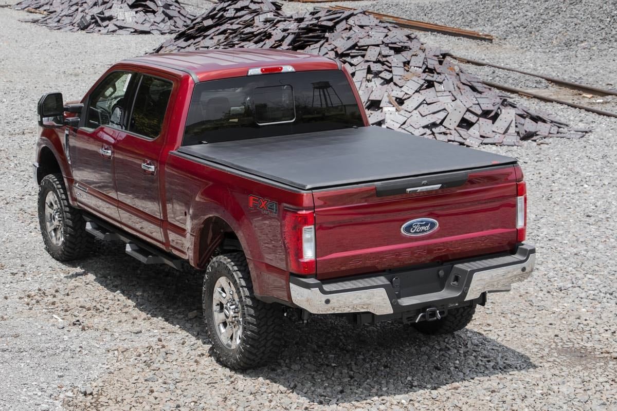 Soft Tri-Fold Bed Cover | 6'10" Bed | Ford F-250/F-350 Super Duty (17-25)