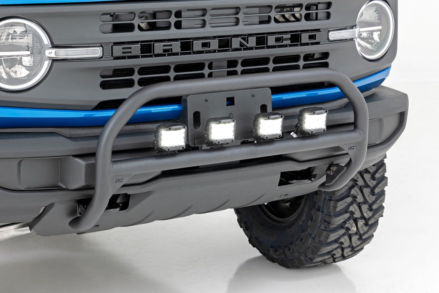 Nudge Bar | 20 Inch Black Single Row LED | Ford Bronco 4WD (2021-2025)