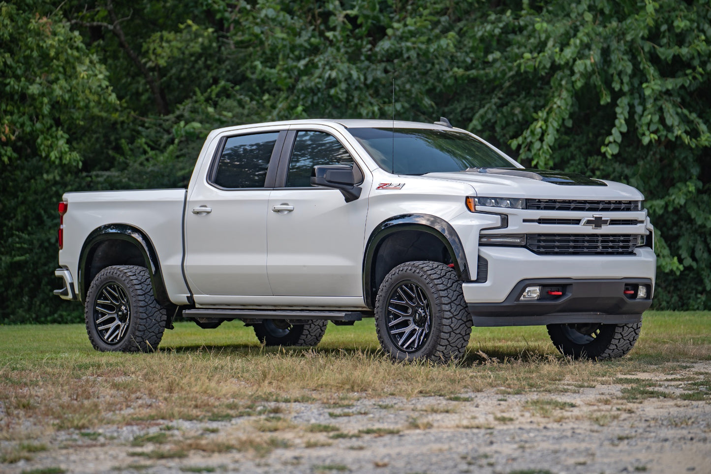 Hood Scoop | GLT Glacier Blue | Chevy Silverado 1500 2WD/4WD (2019-2025 & Classic)