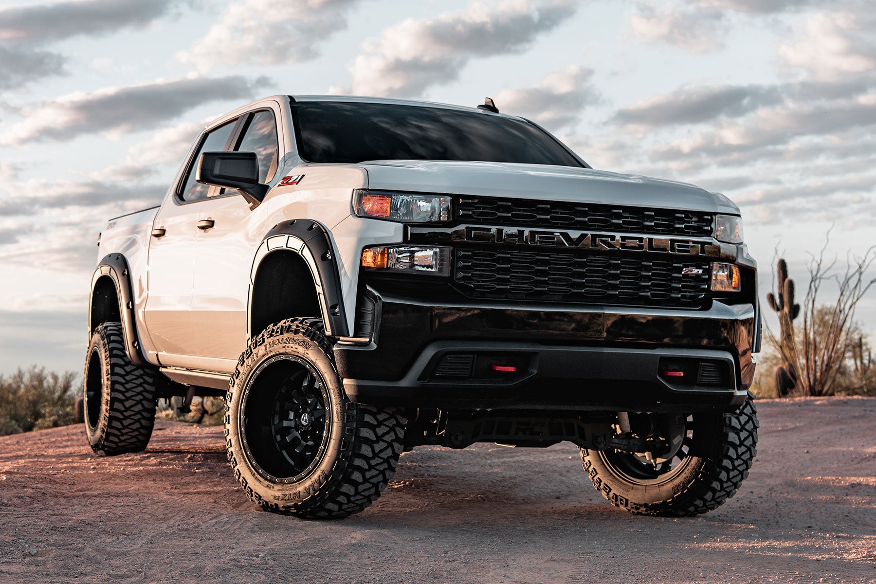 Defender Fender Flares | GBD Cypress Gray | Chevy Silverado 1500 (19-26)