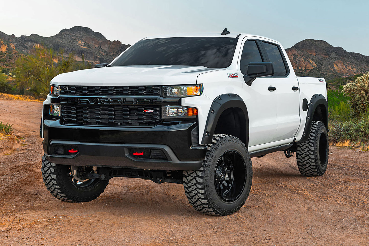 Pocket Fender Flares | G9K Satin Steel | Chevy Silverado 1500 2WD/4WD (19-21)
