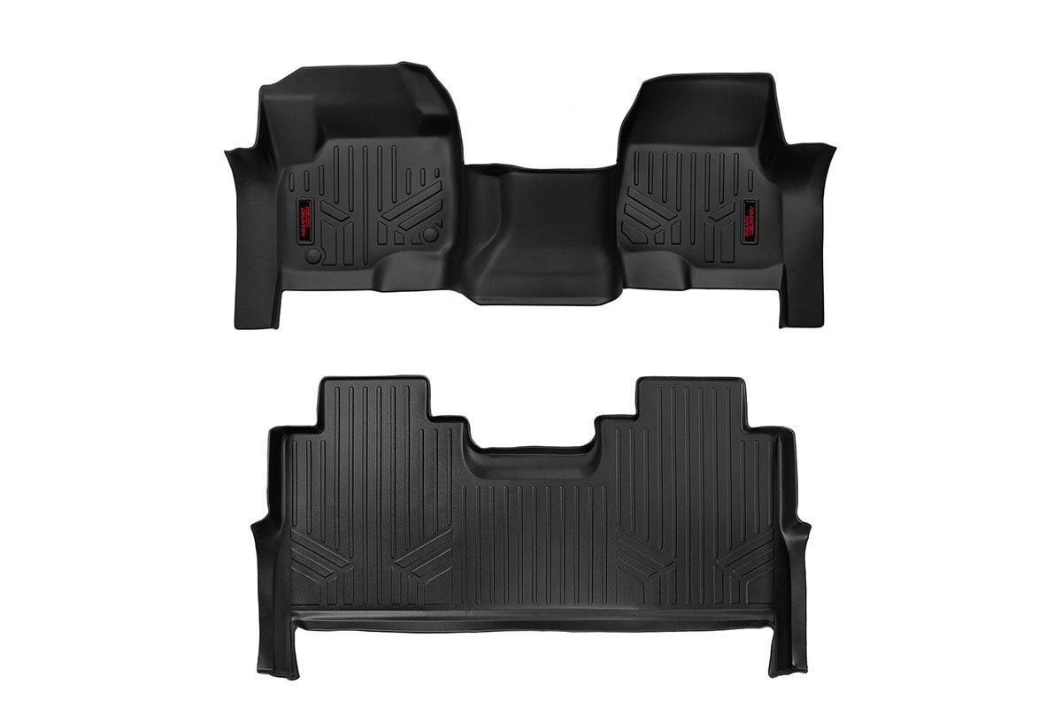 Floor Mats | FR & RR | FR Bench | Ford F-250/F-350 Super Duty 2WD/4WD (17-25)