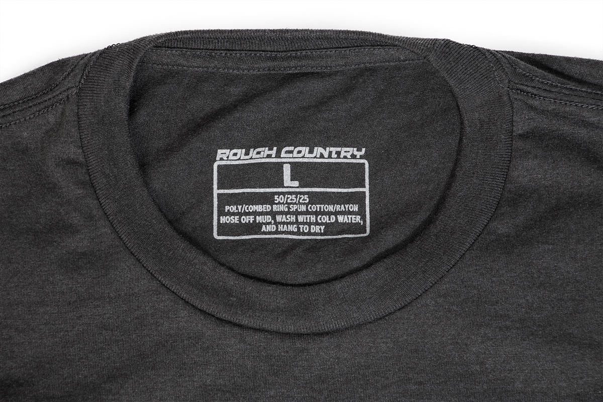 Rough Country T-Shirt | Born & Raised | Black | 2XL