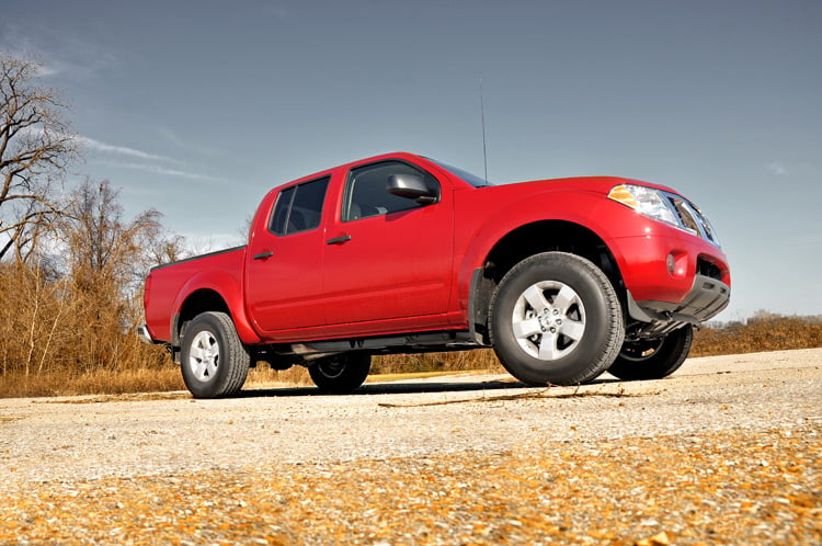 2.5 Inch Leveling Kit | Red Spacers | Nissan Frontier (05-24)/Xterra (05-15)