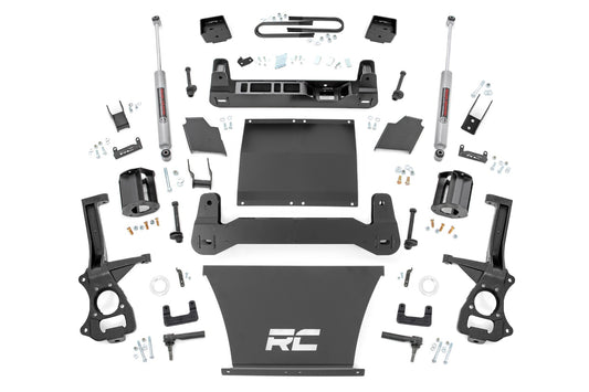 6 Inch Lift Kit | Mono Leaf Rear | Chevy Silverado 1500 4WD (2025-2026)
