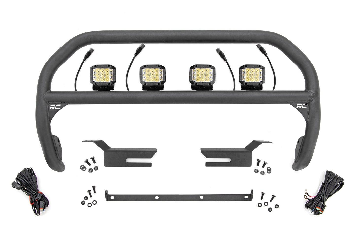 Nudge Bar | 3 Inch Wide Angle Led (x4) | Ford Bronco 4WD (2021-2025)