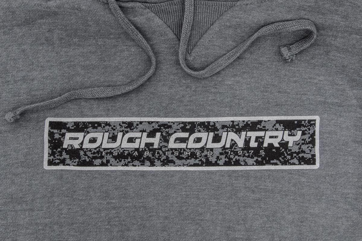Rough Country Hoodie | Digital | Grey | MD