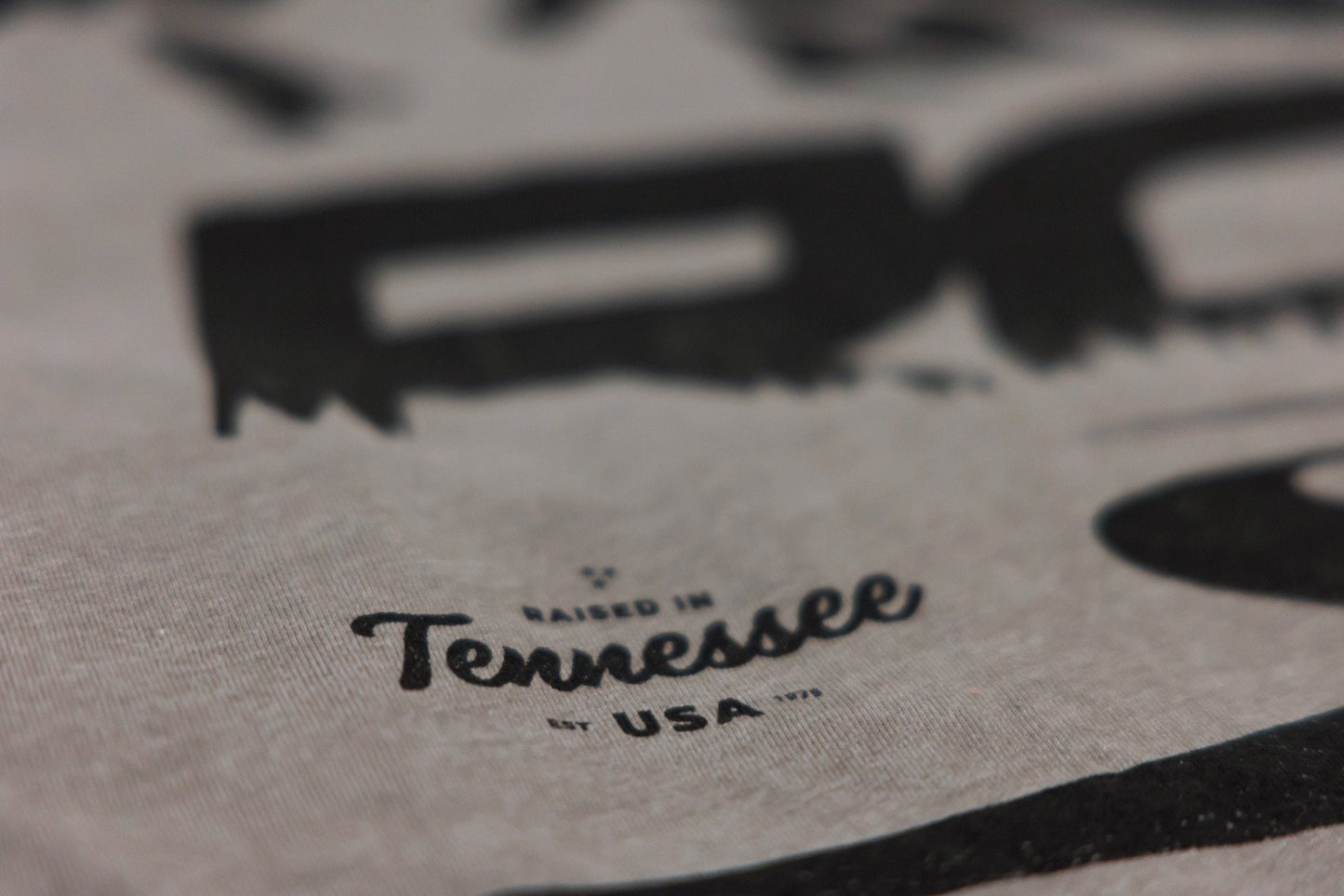 Rough Country T-Shirt | RC Mountains | Warm Gray | 2XL