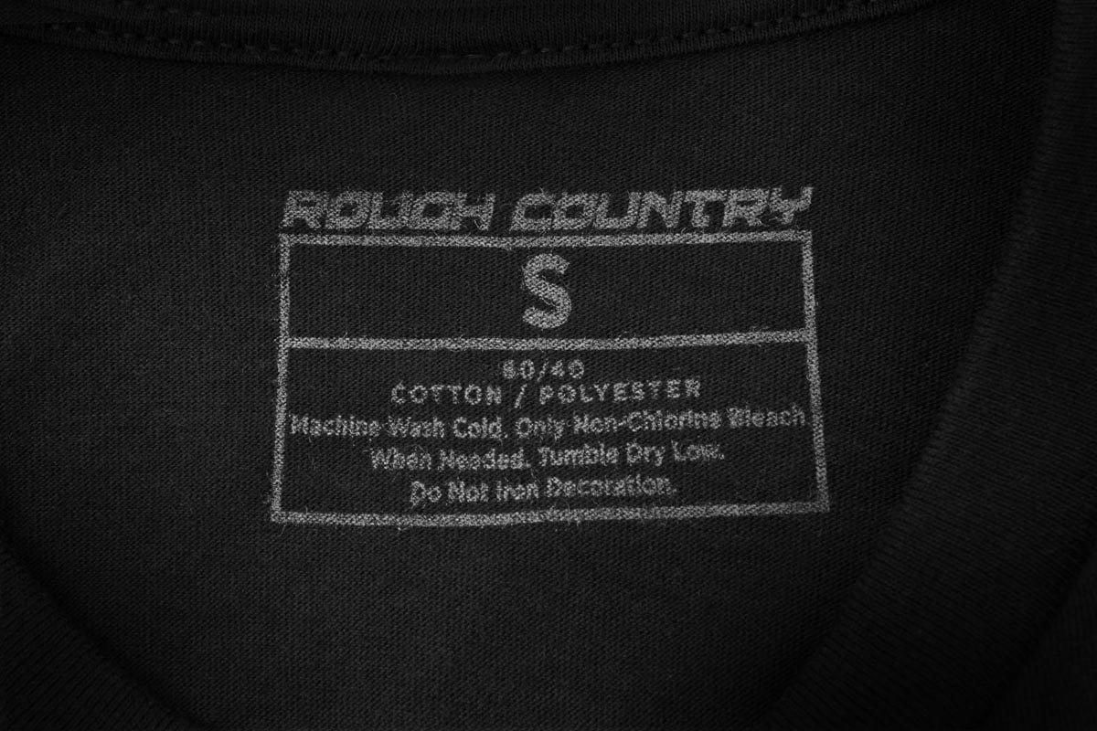 Rough Country T-Shirt | Pattern | Black | SM