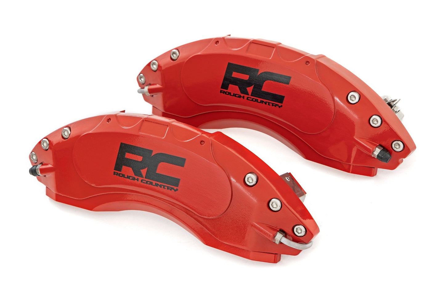 Caliper Covers | Front and Rear | Red | Chevy/GMC Sierra 1500 (19-25)/Silverado 1500 (19-25)