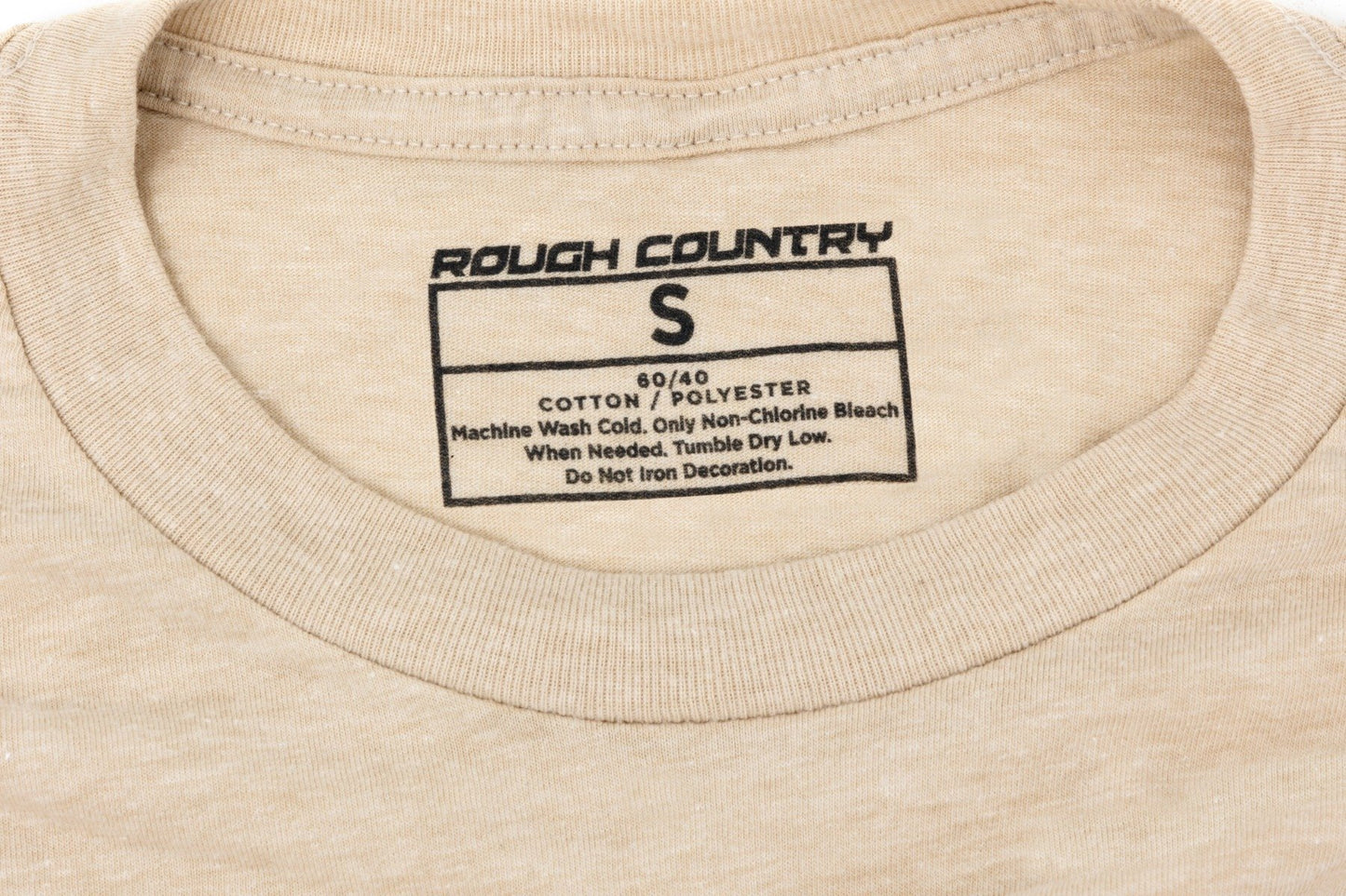 Rough Country T-Shirt | Throwback | Cream | LG