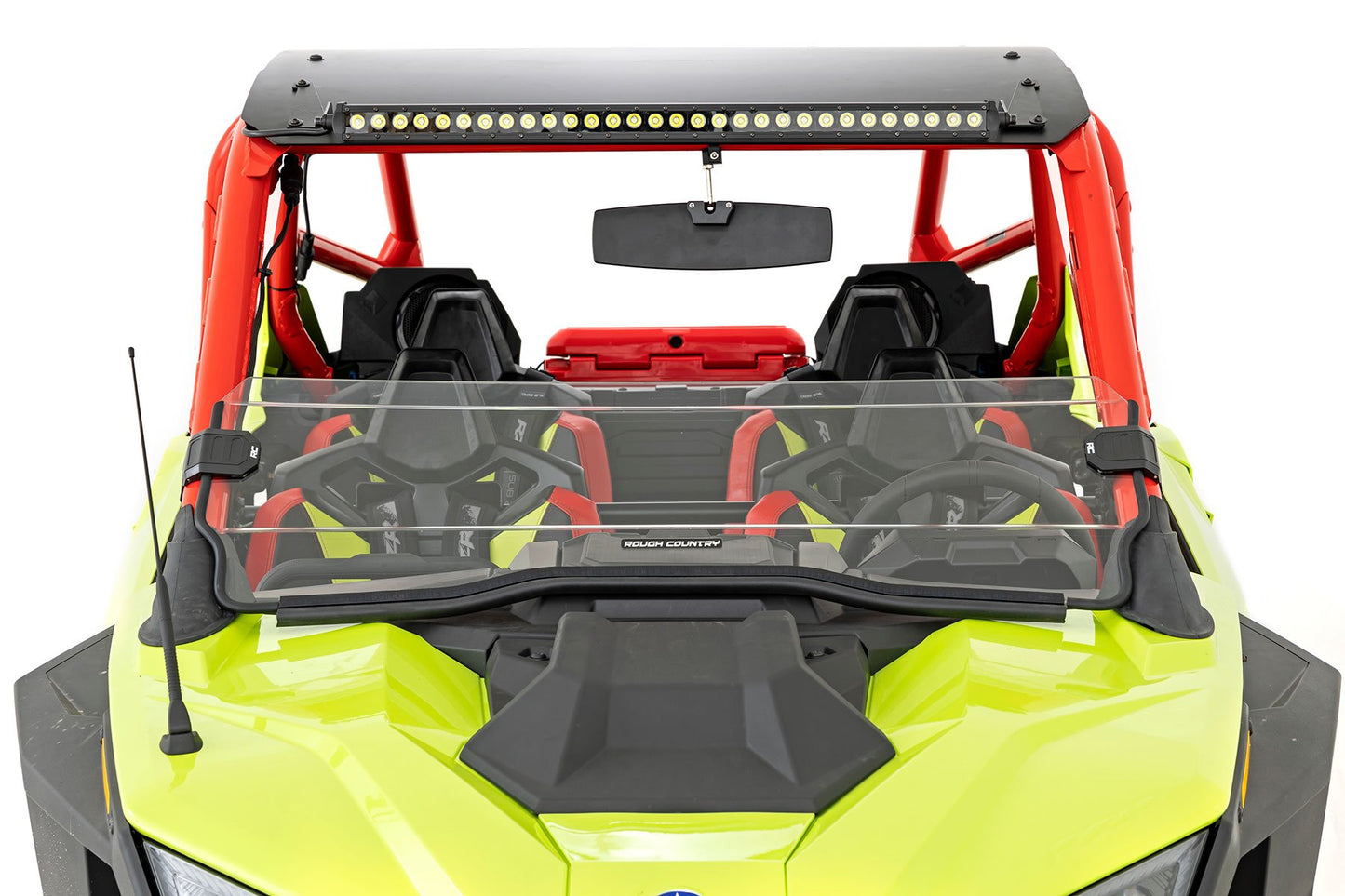 Half Windshield | Scratch Resistant | Polaris RZR Turbo R
