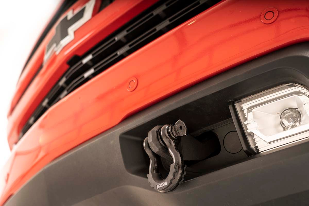 Tow Hook Brackets | D-Ring Combo | Chevy Silverado 1500 2WD/4WD (2019-2025 & Classic)